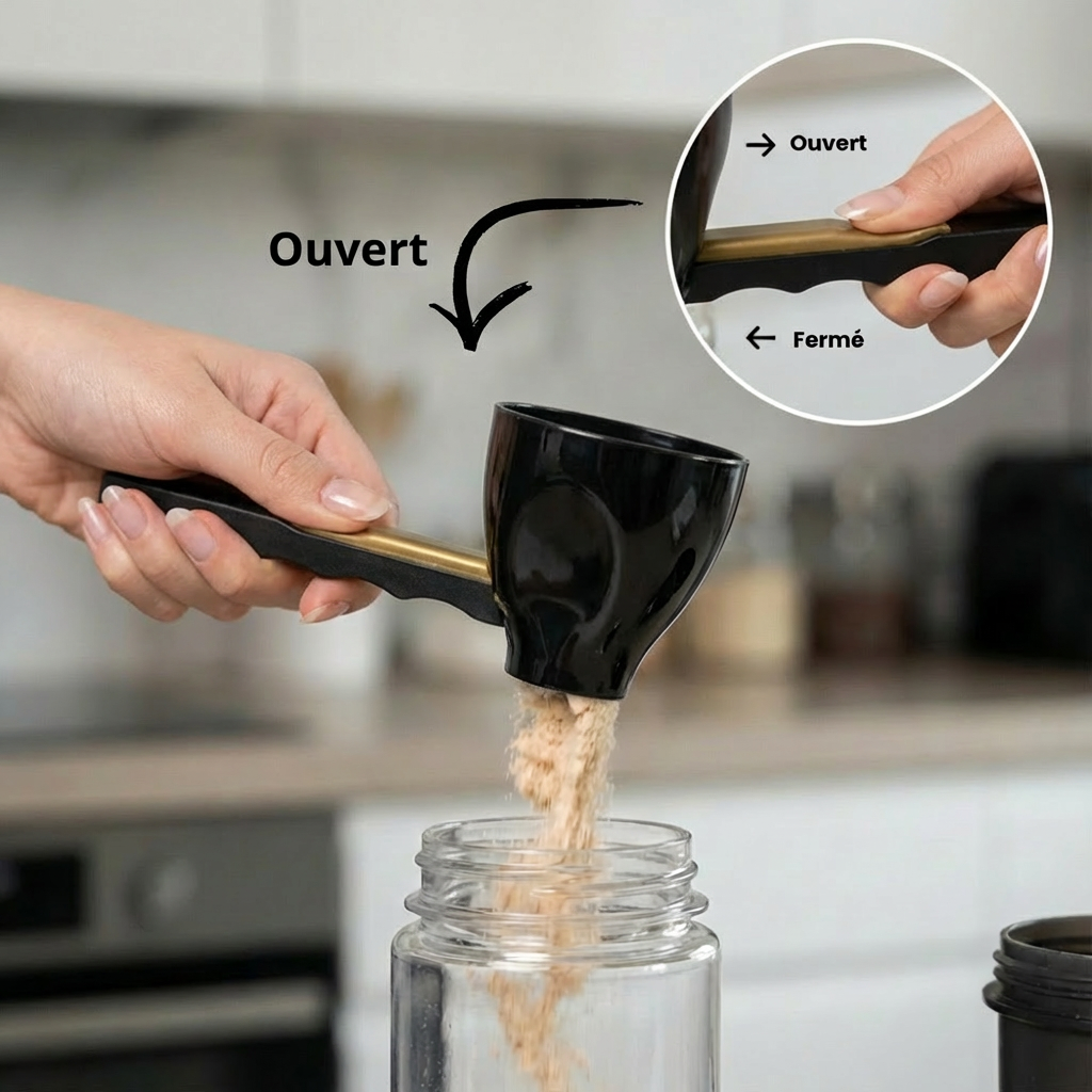 SmartDose™ - le doseur de protéine propre et précis